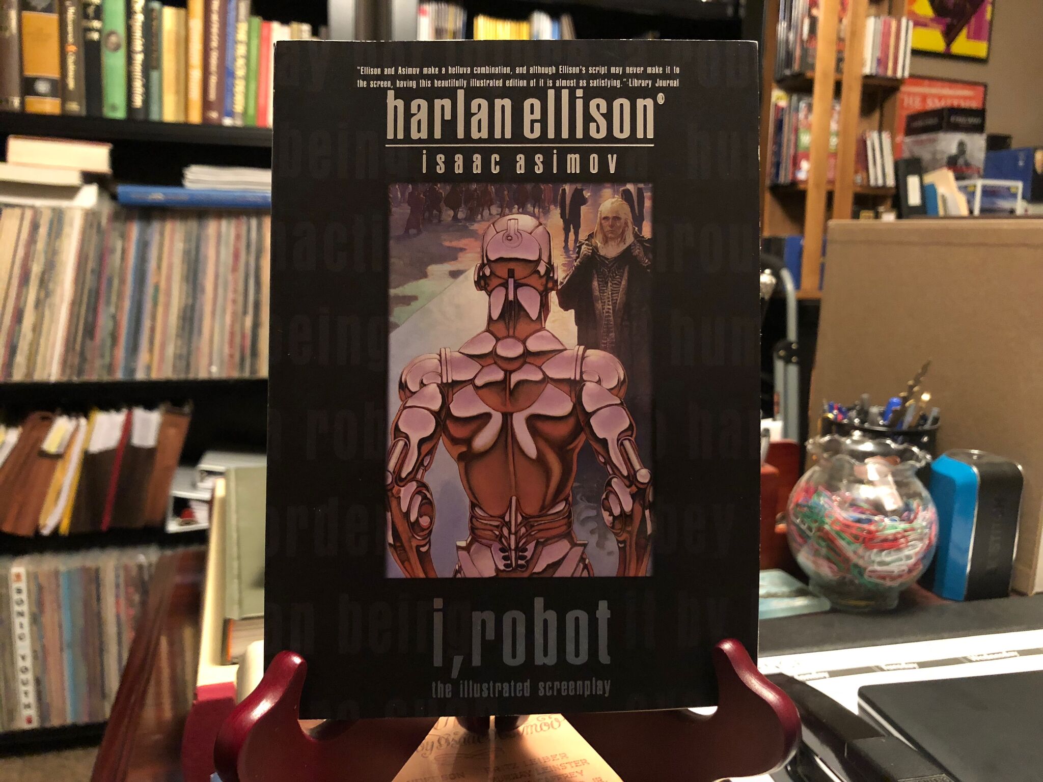 Treasures from the Dalenberg Library: Ellison/Asimov–I, Robot: The Illustrated Screenplay